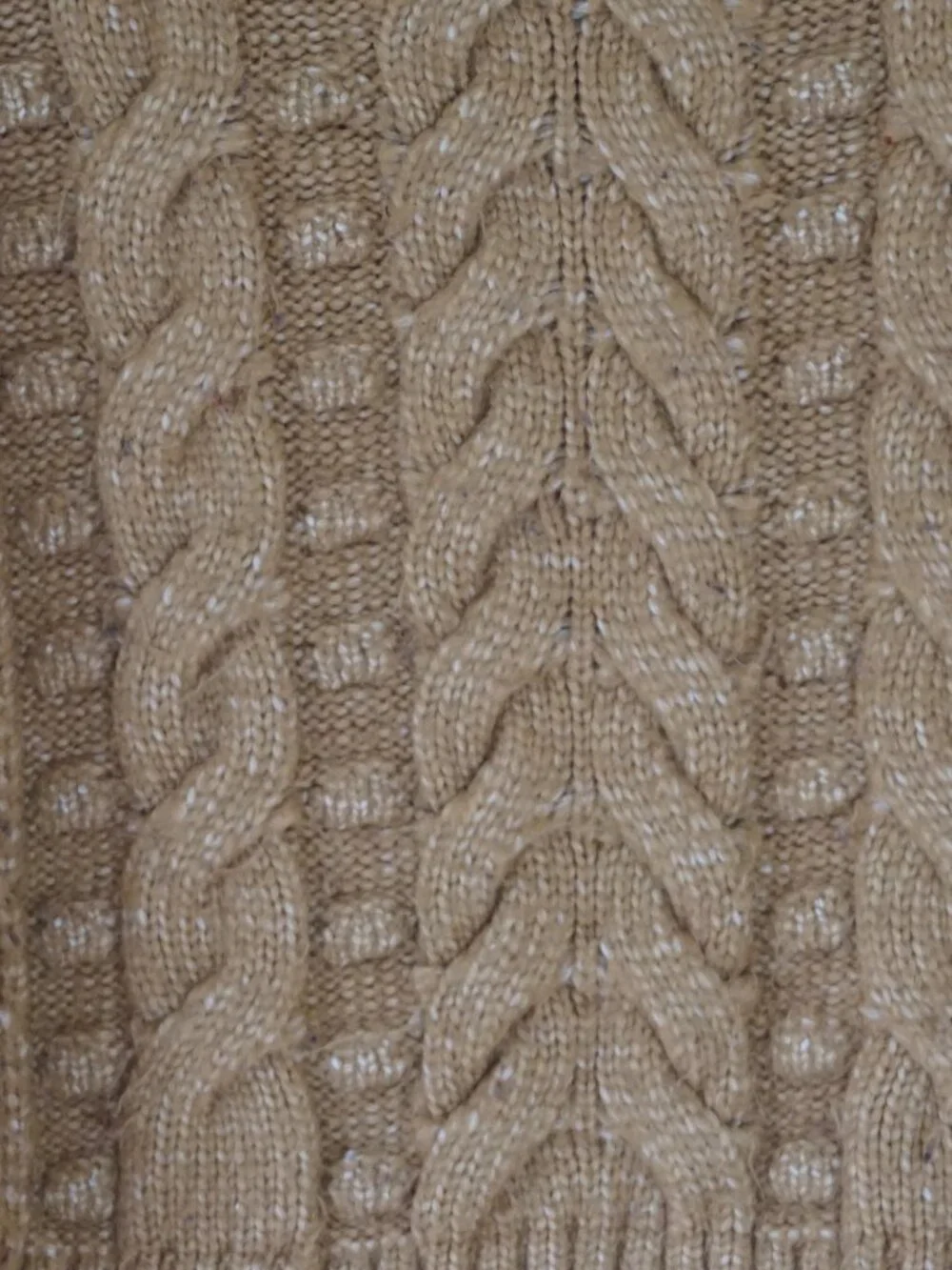A New Day Golden Yellow Cable Knit Sweater